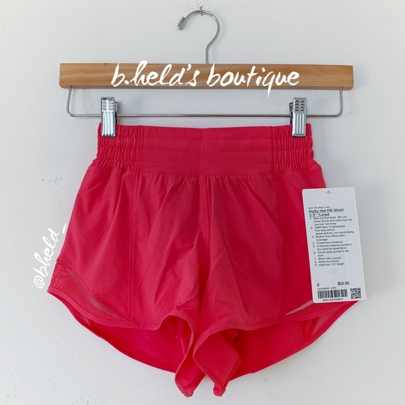 lululemon Hotty Hot High-Rise Lined Short 2.5